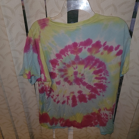 2 Tie Dye T-shirts unisex sz L - Picture 2 of 7